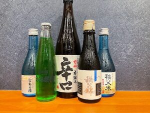 当館で提供している地酒②